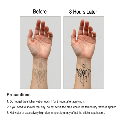 Luna's Soulguide Temporary Tattoo