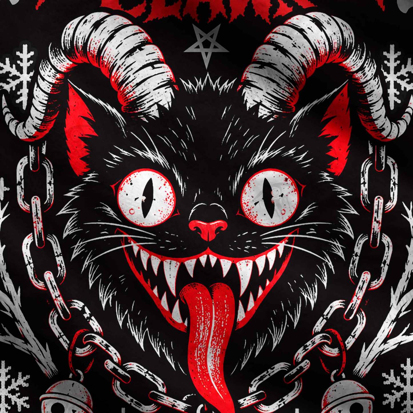 Krampus Claws Ugly Sweatshirts