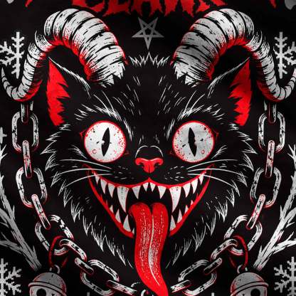 Krampus Claws Ugly Sweatshirts