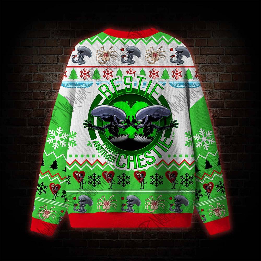 Free Hugs Alien Facehugger Ugly Sweatshirts