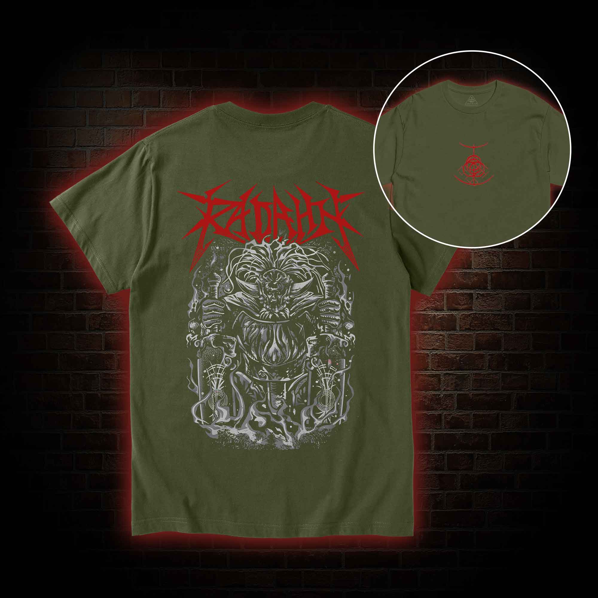 Gravity King Back Print T-Shirt