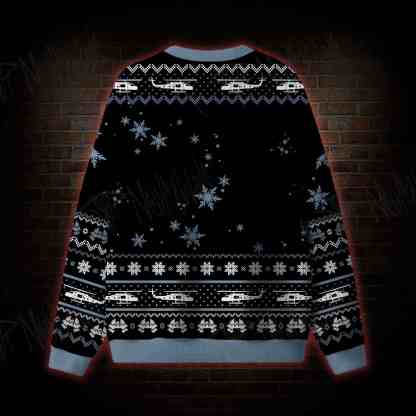 Silent Night Slasher Ugly Sweatshirts