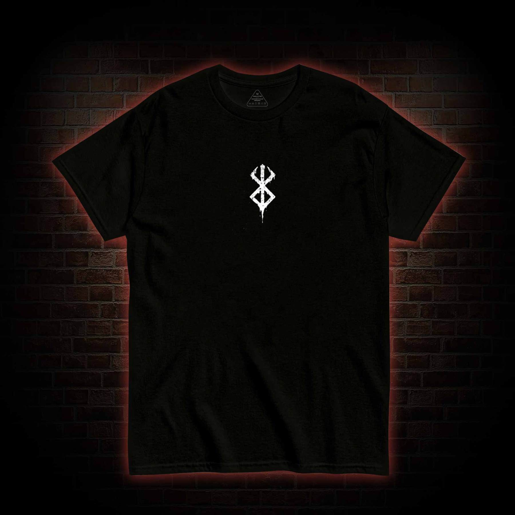 3303 Back Print T-Shirt