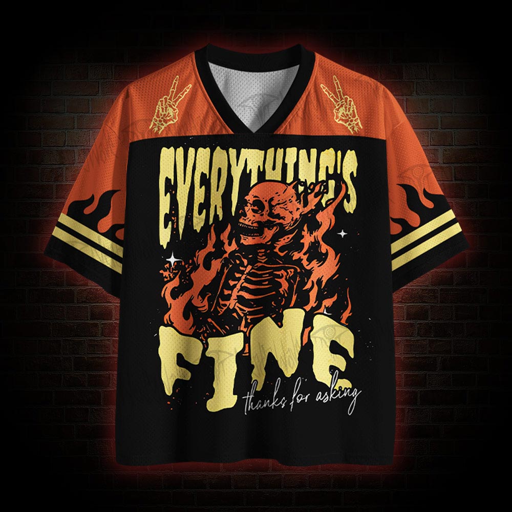 Everything's Fine Mesh Jersey