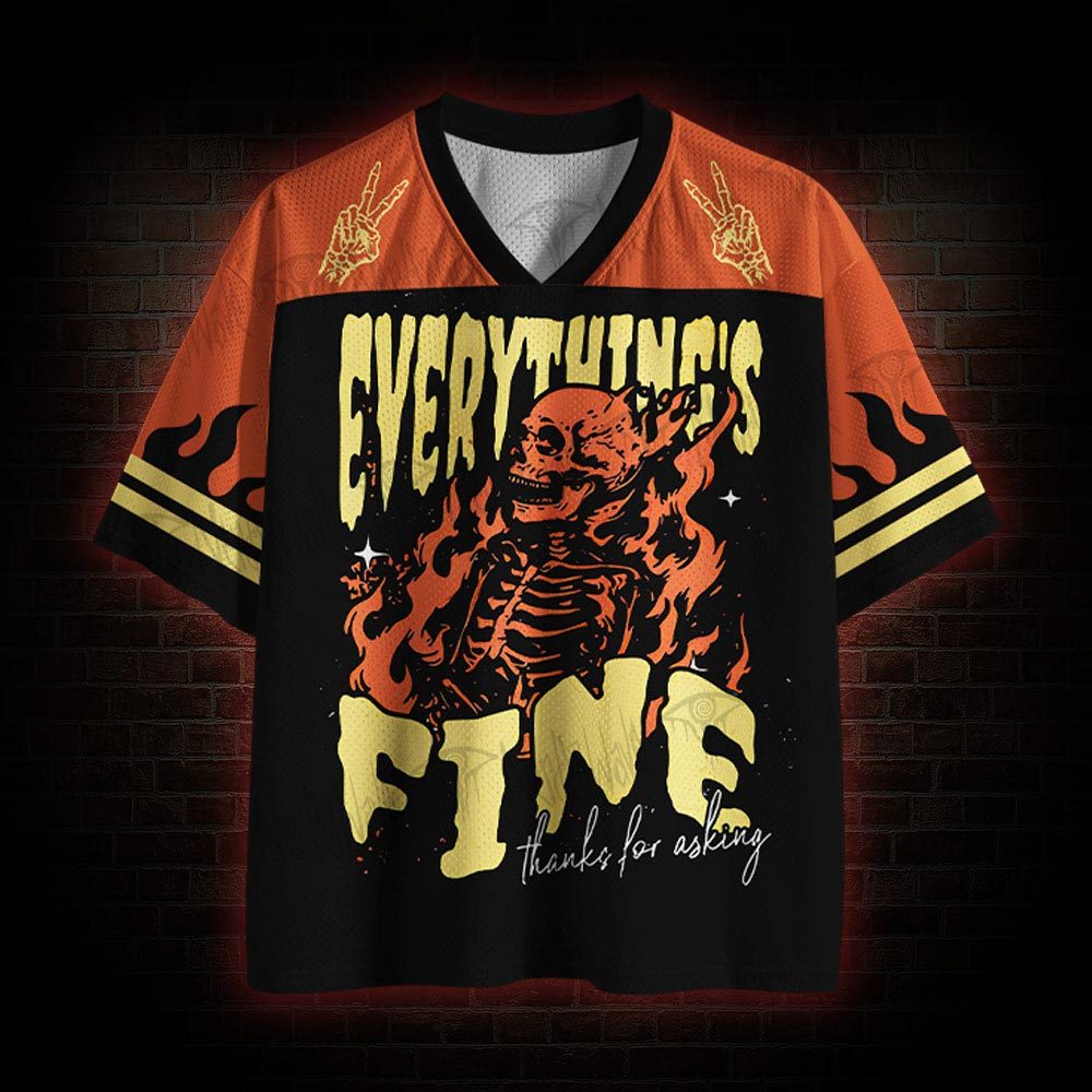 Everything's Fine Mesh Jersey