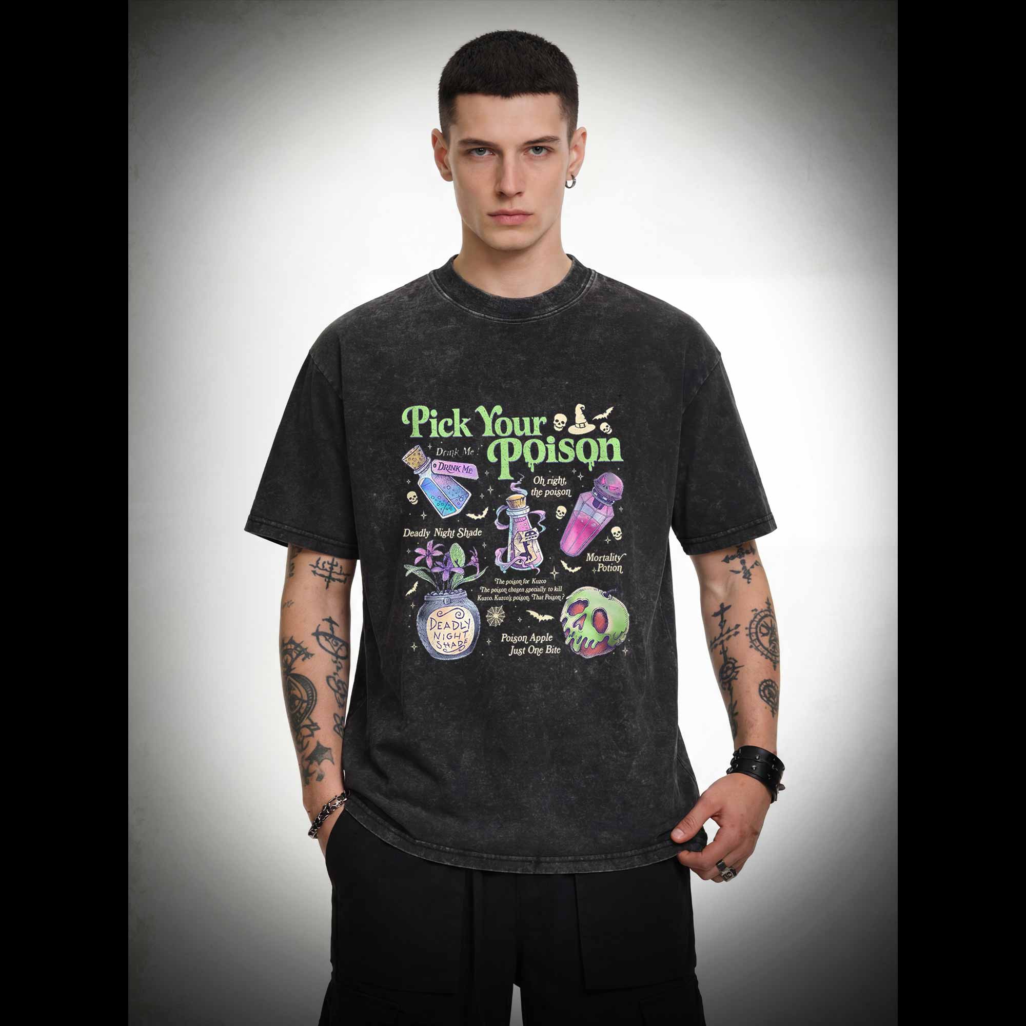 Vintage Pick Your Poison Washed T-shirt