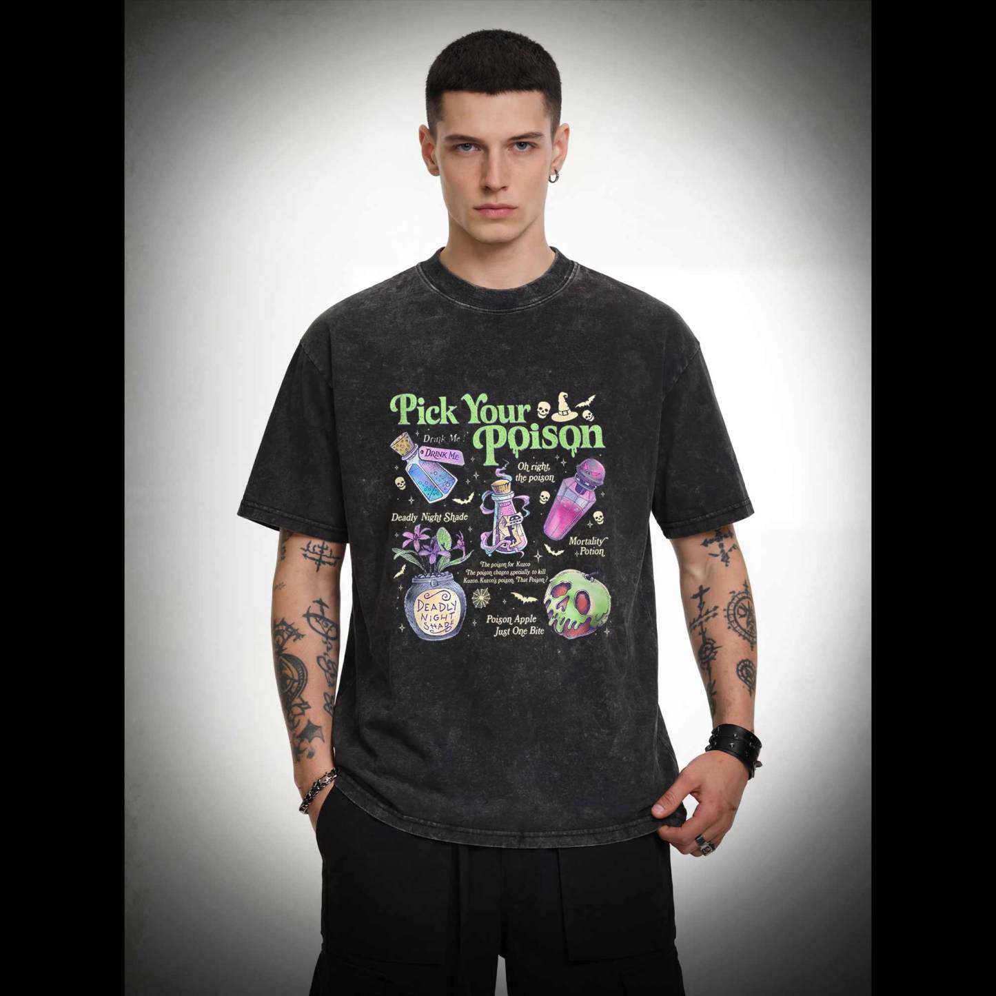 Vintage Pick Your Poison Washed T-shirt
