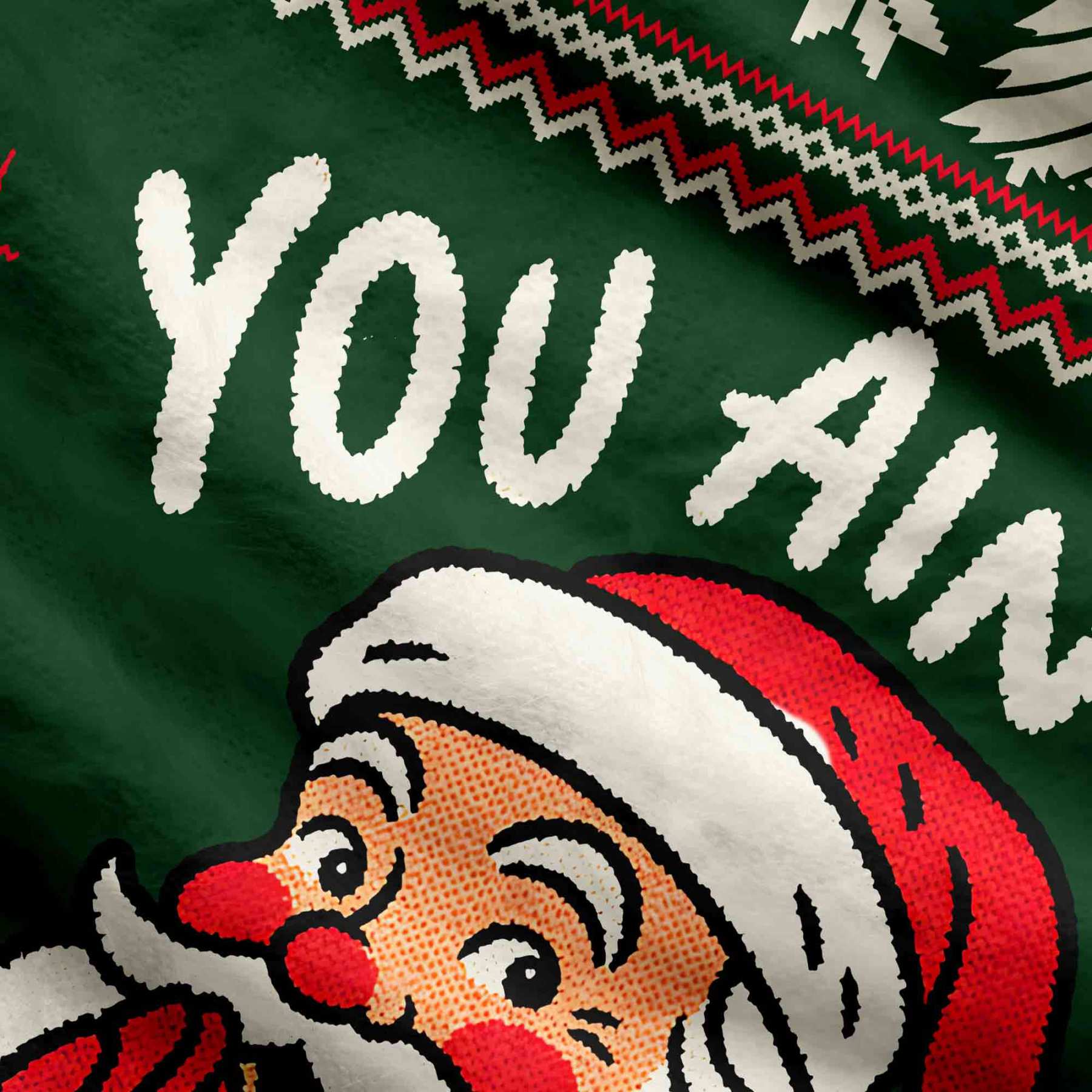 Santa Ain't Getting Anything Ugly Sweatshirts