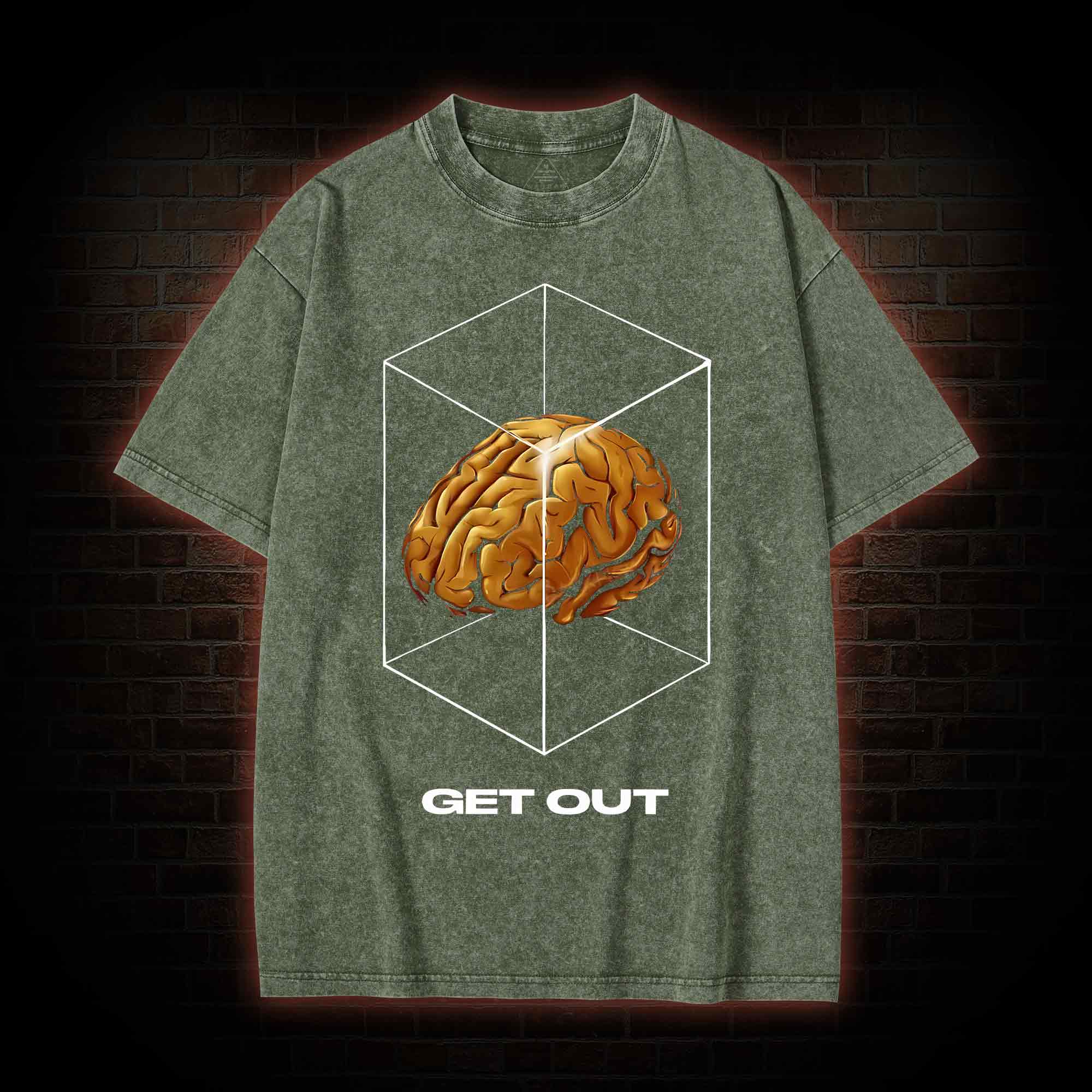 Get Out Washed T-shirt