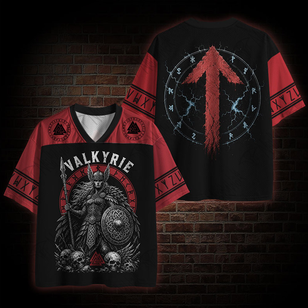 The Valkyries Beckoning to Me Mesh Jersey