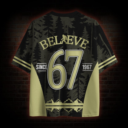 Bigfoot is My Spirit Animal Mesh Jersey