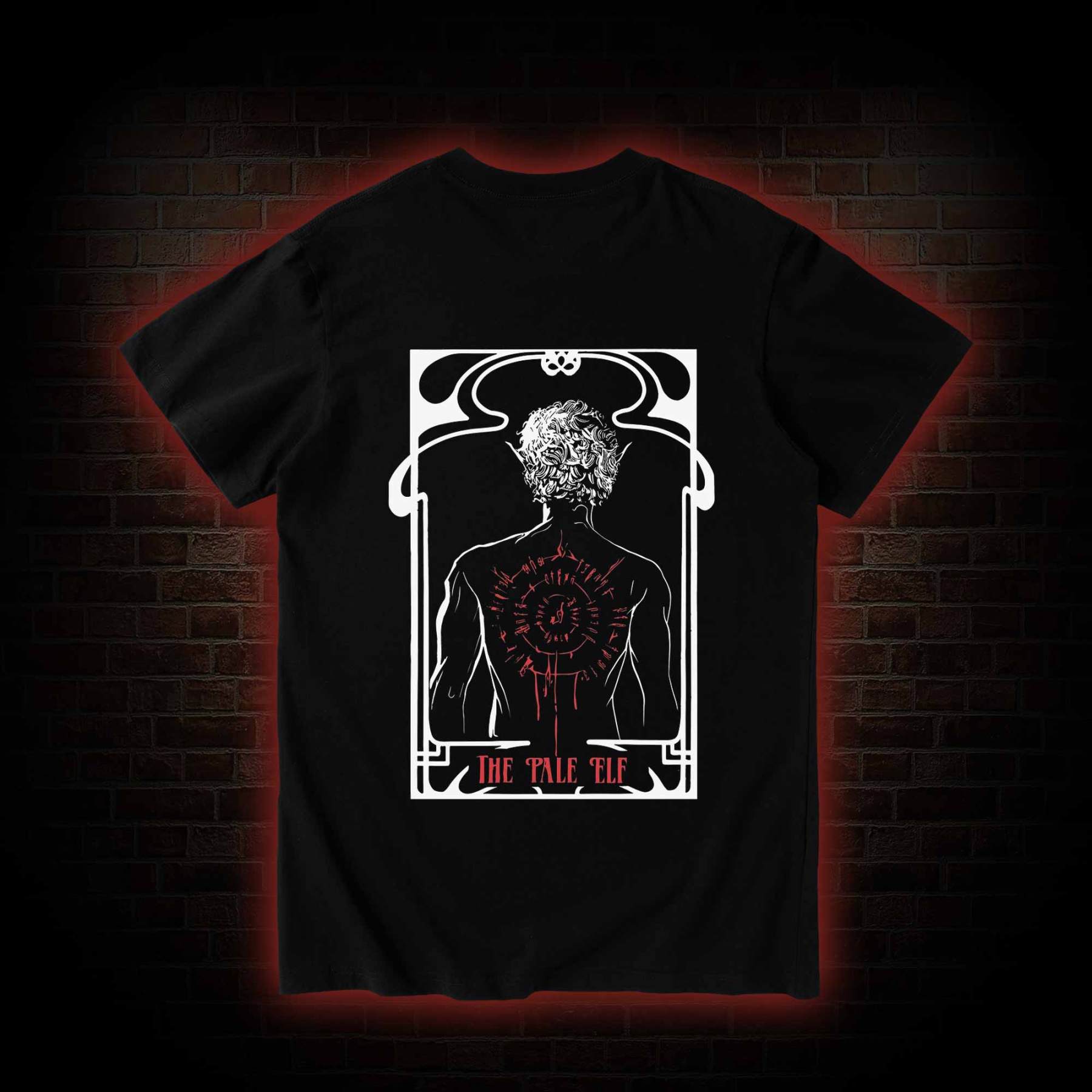 The Pale Elf Back Print T-Shirt