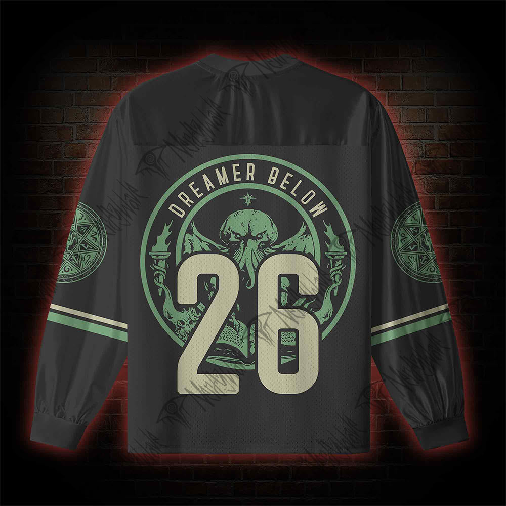 R'lyeh Rising V-Neck Long Sleeve Jersey