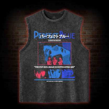 The Pop Idol Image is Suffocating Me Washed Tank Top