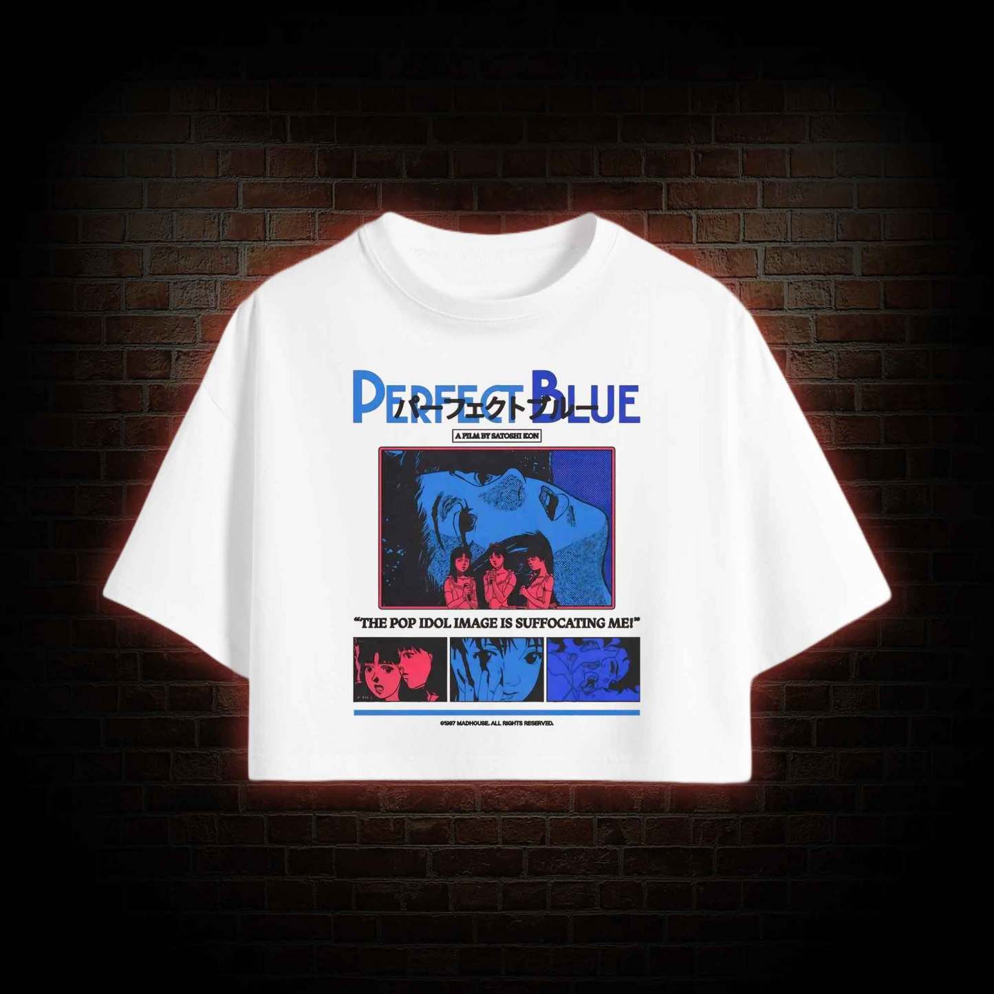 The Pop Idol Image is Suffocating Me  Crop Top