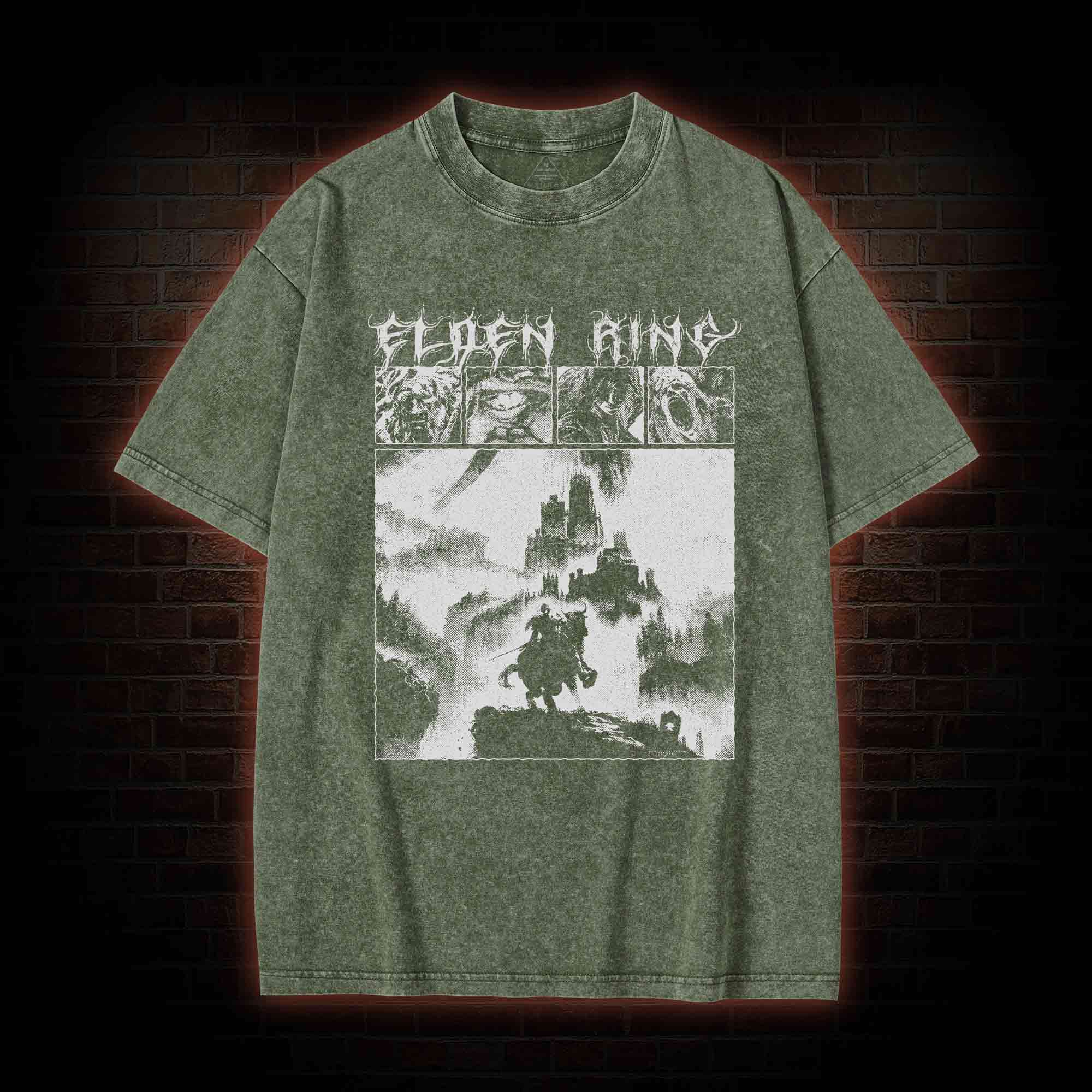 The Fallen Leaves Tell a Story Washed T-shirt