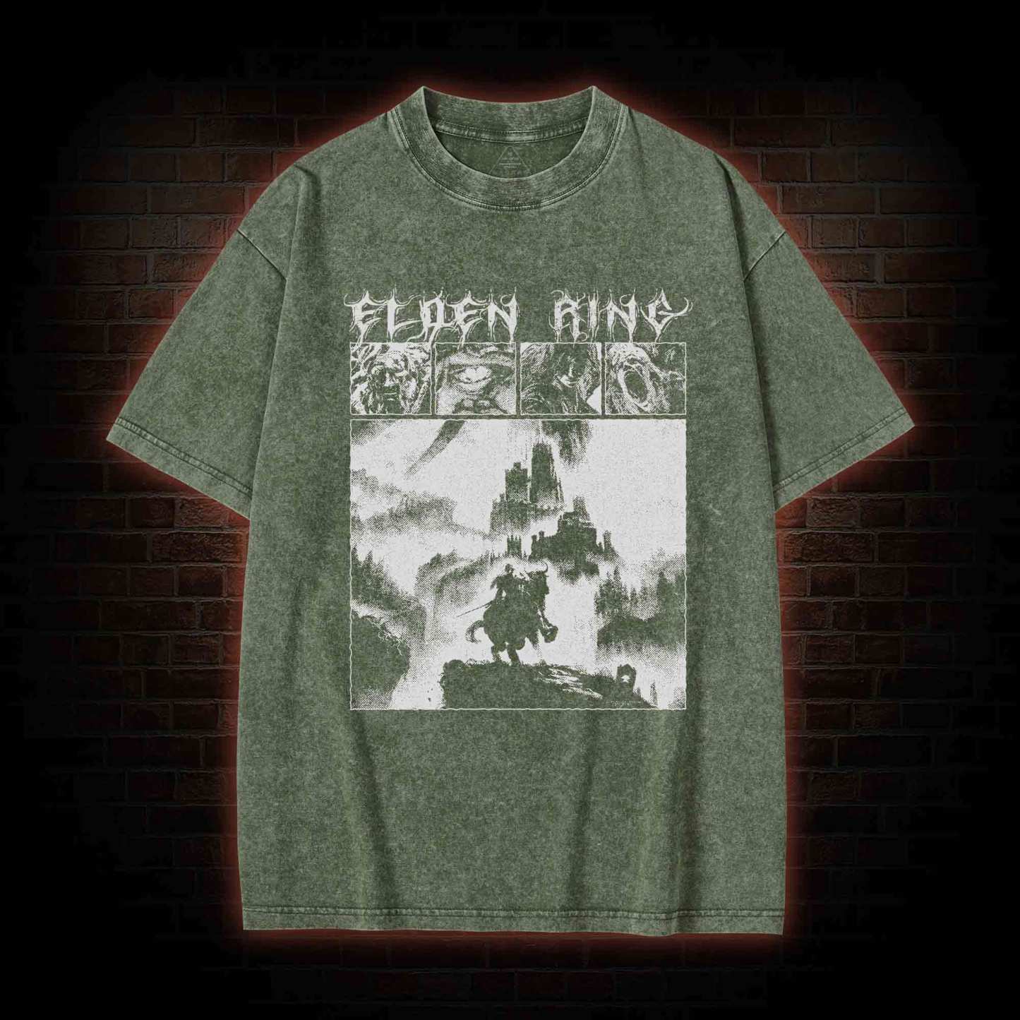 The Fallen Leaves Tell a Story Washed T-shirt