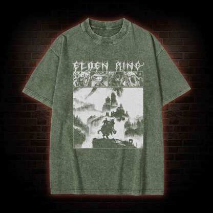 The Fallen Leaves Tell a Story Washed T-shirt