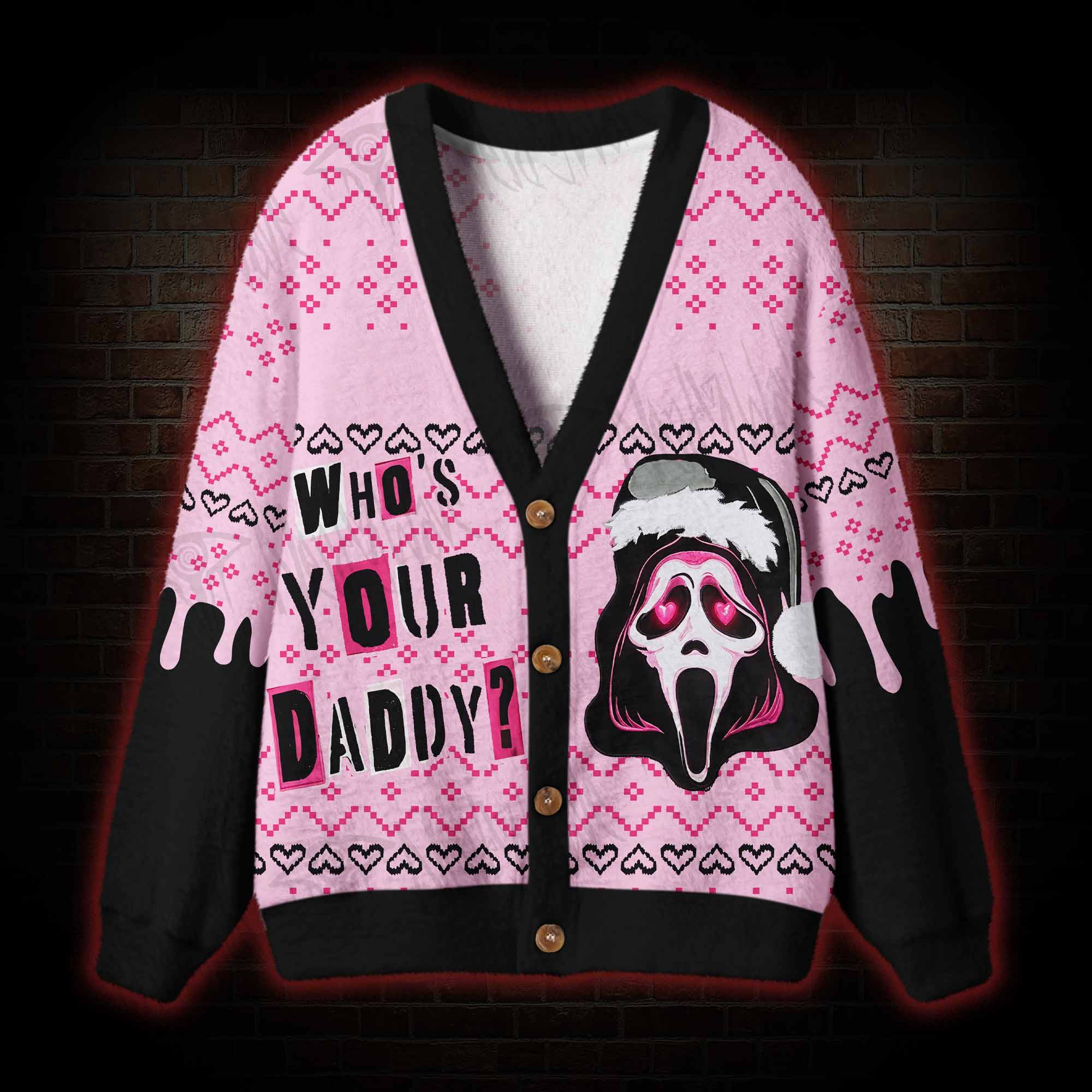 Who's Your Daddy Cardigan Sweater