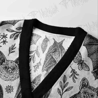 Echoing Bat Cardigan Sweater