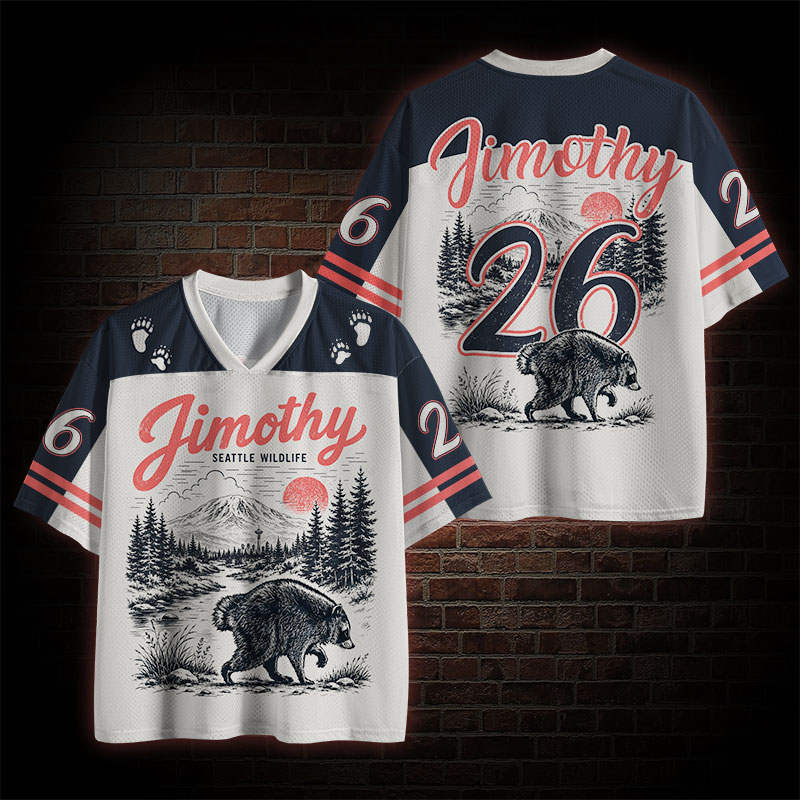 Vintage Jimothy Wildlife Mesh Jersey