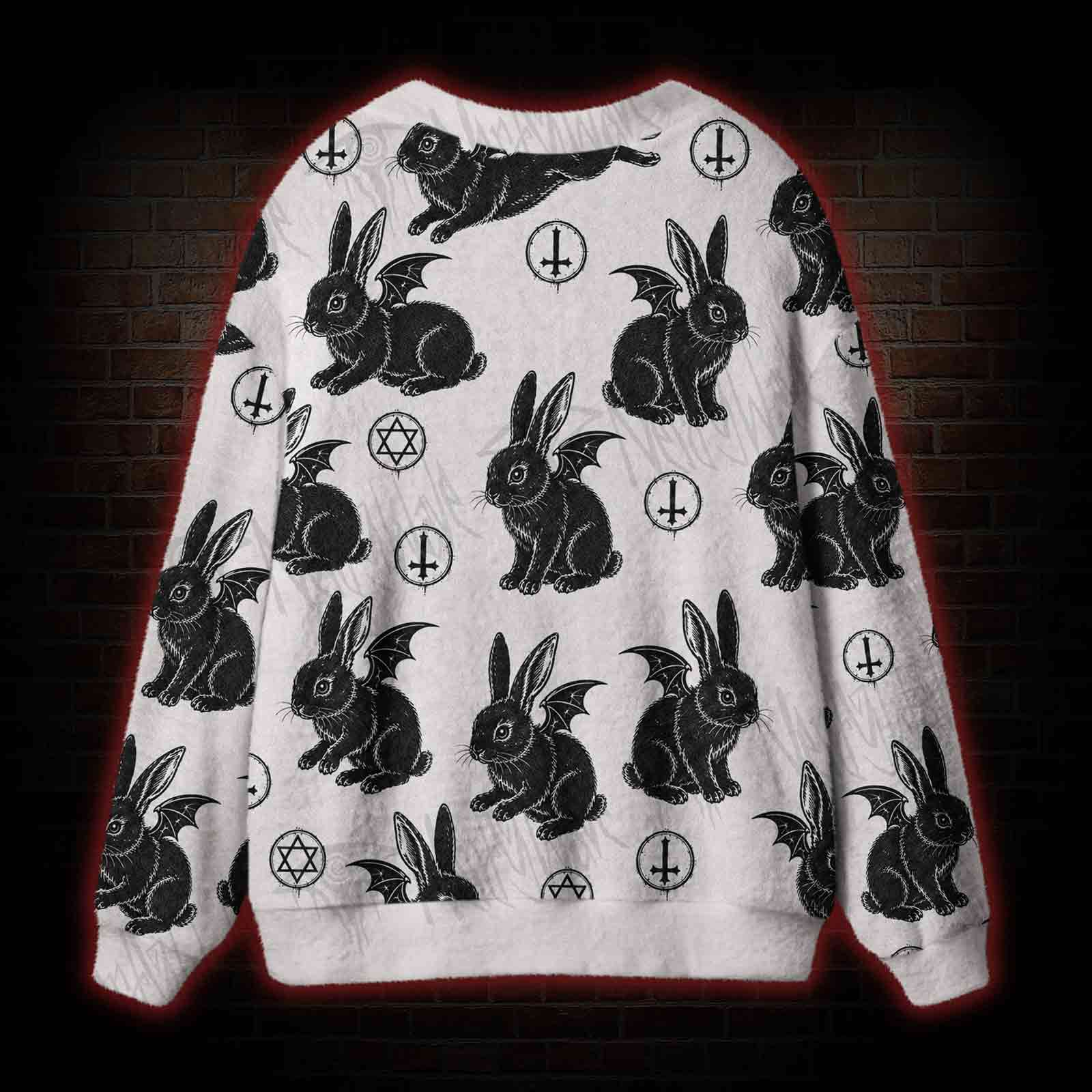 Witchcraft Bunny Cardigan Sweater