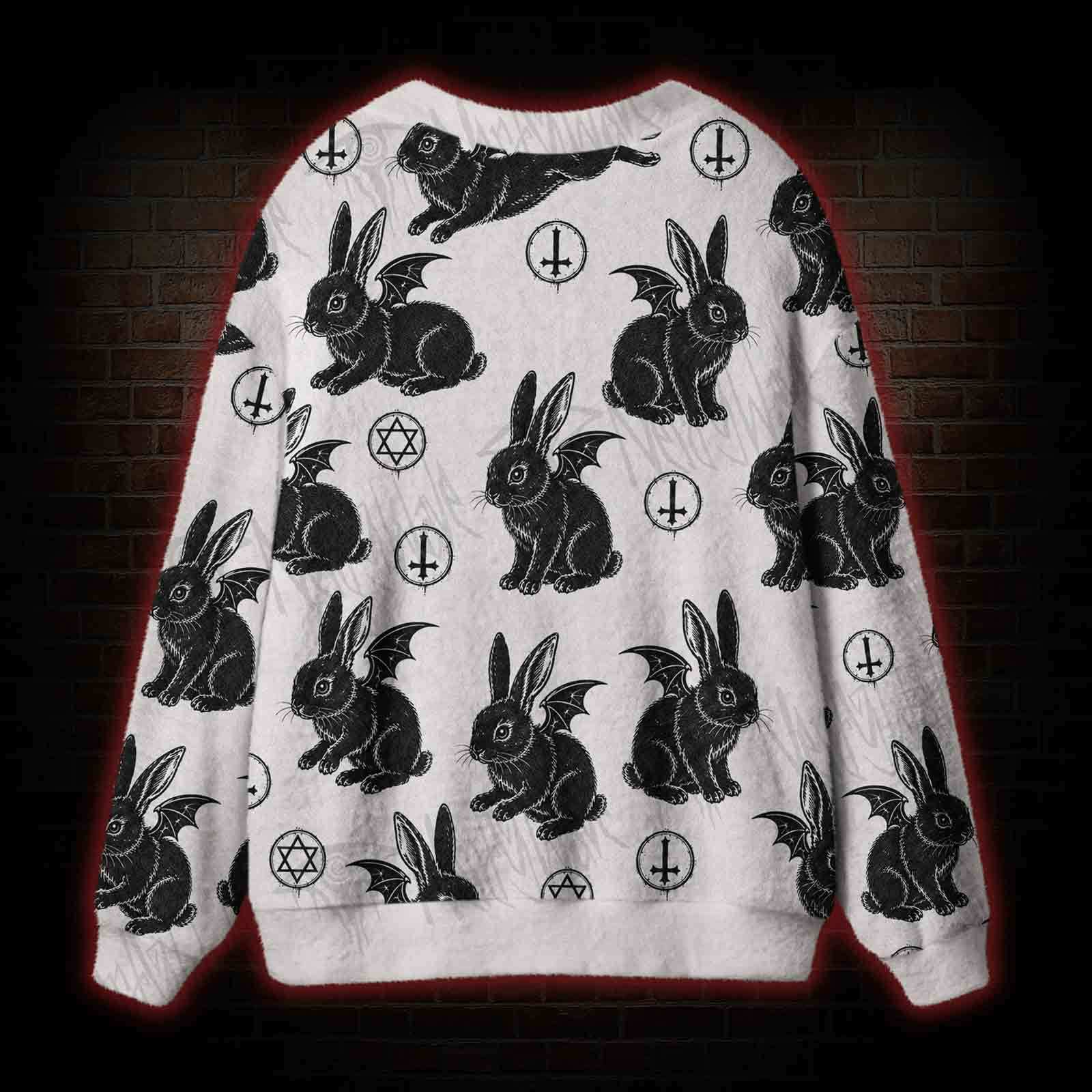 Witchcraft Bunny Cardigan Sweater