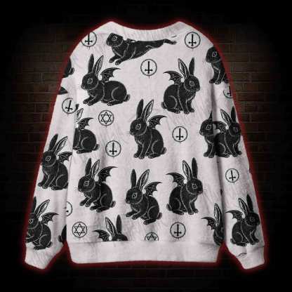 Witchcraft Bunny Cardigan Sweater