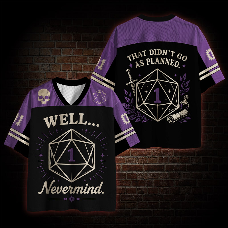 Well Nevermind Mesh Jersey