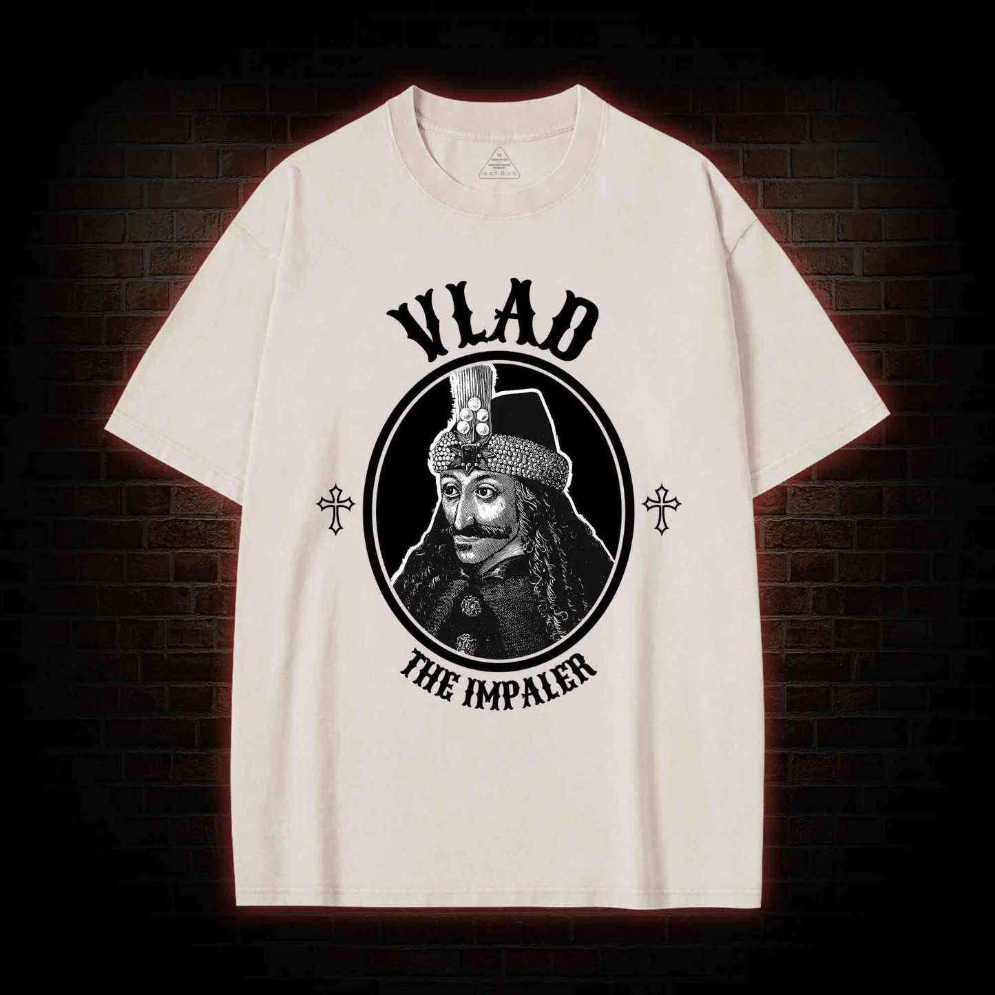 Vlad The Impaler Washed T-shirt