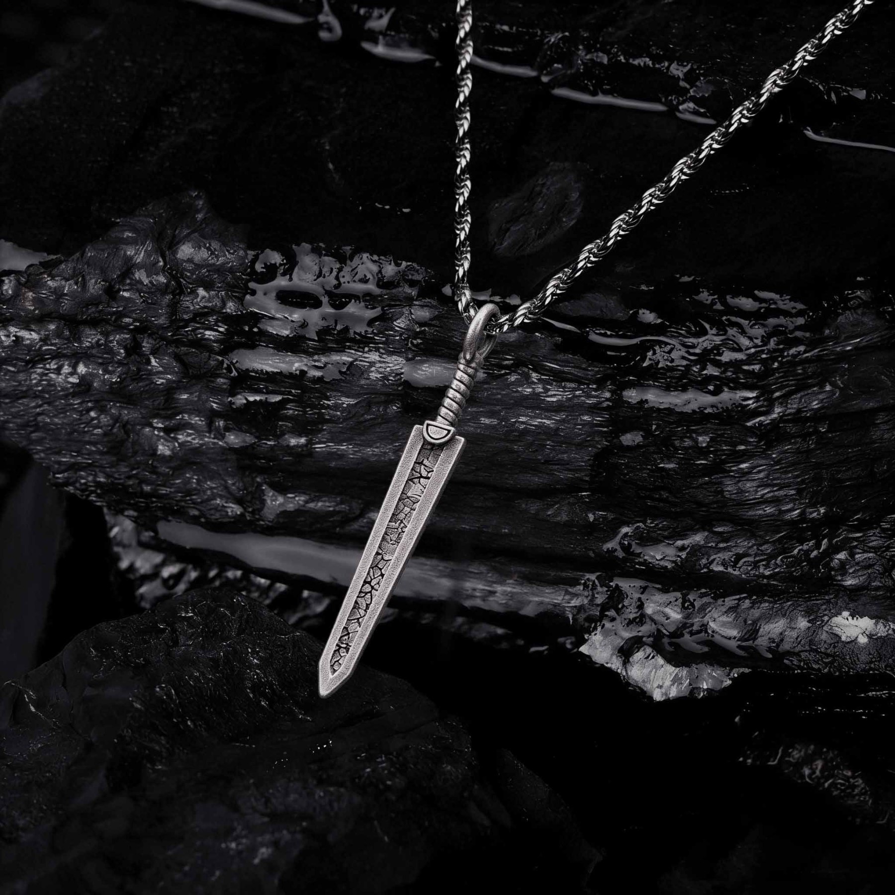 Old Edge Sculptural Necklace