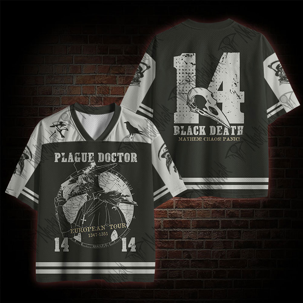 Vintage Plague Doctor Mesh Jersey