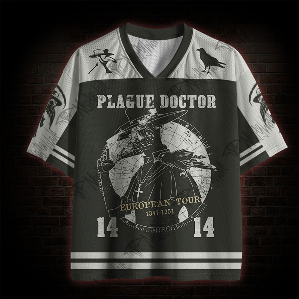 Vintage Plague Doctor Mesh Jersey