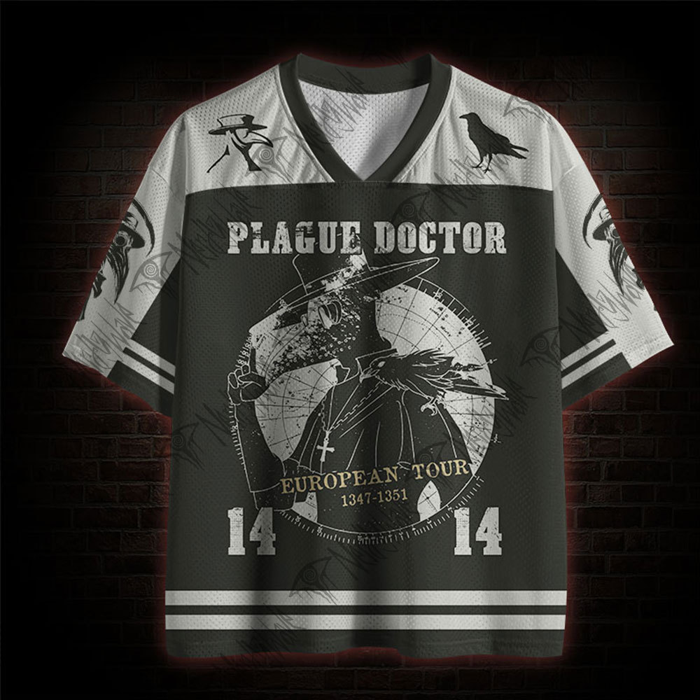 Vintage Plague Doctor Mesh Jersey