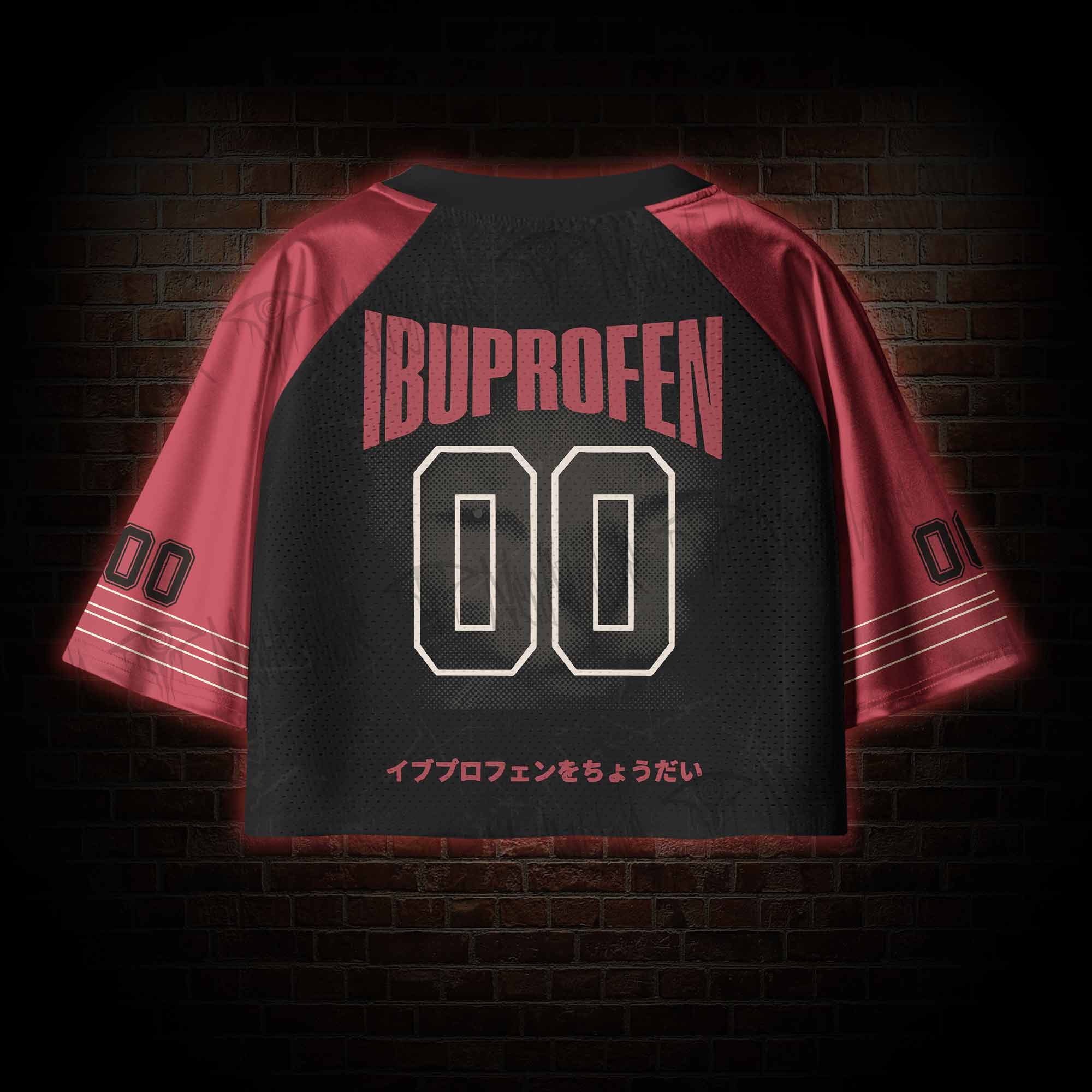 Need Ibuprofen Women's Cropped Mesh Jersey