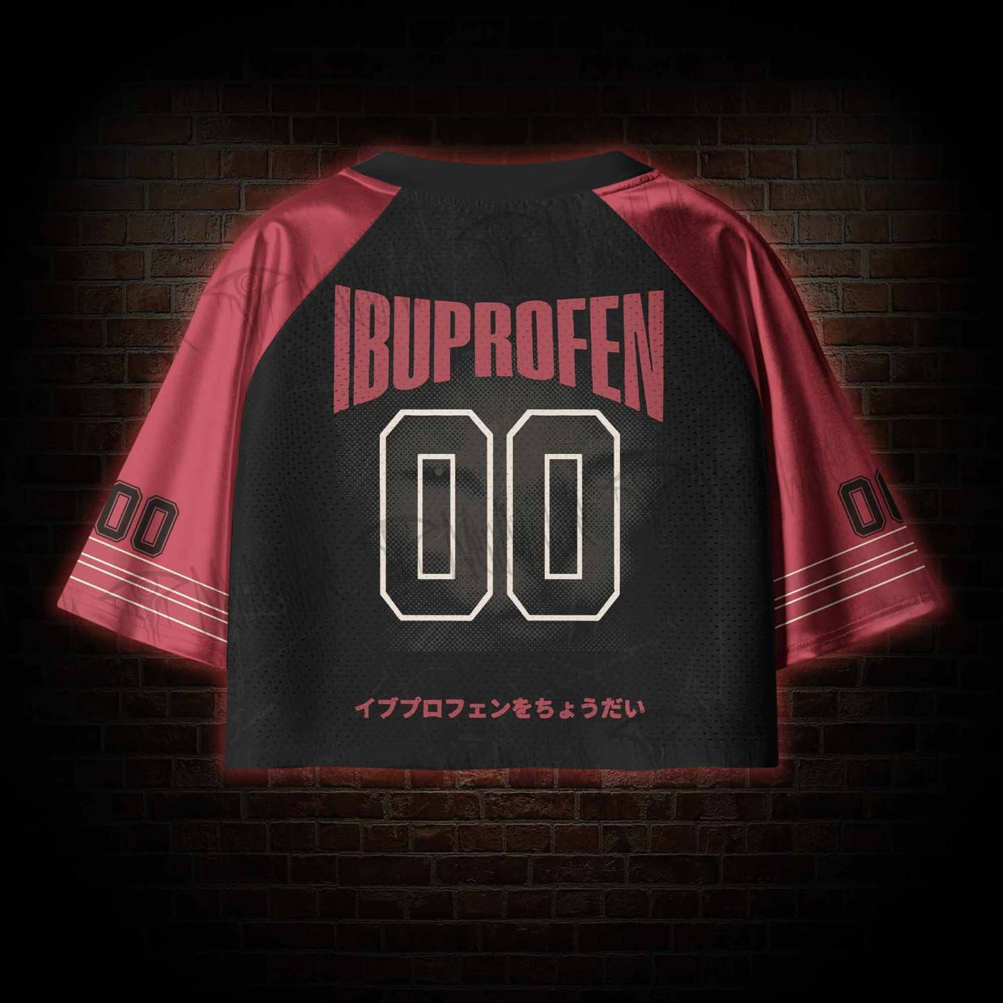 Need Ibuprofen Women's Cropped Mesh Jersey
