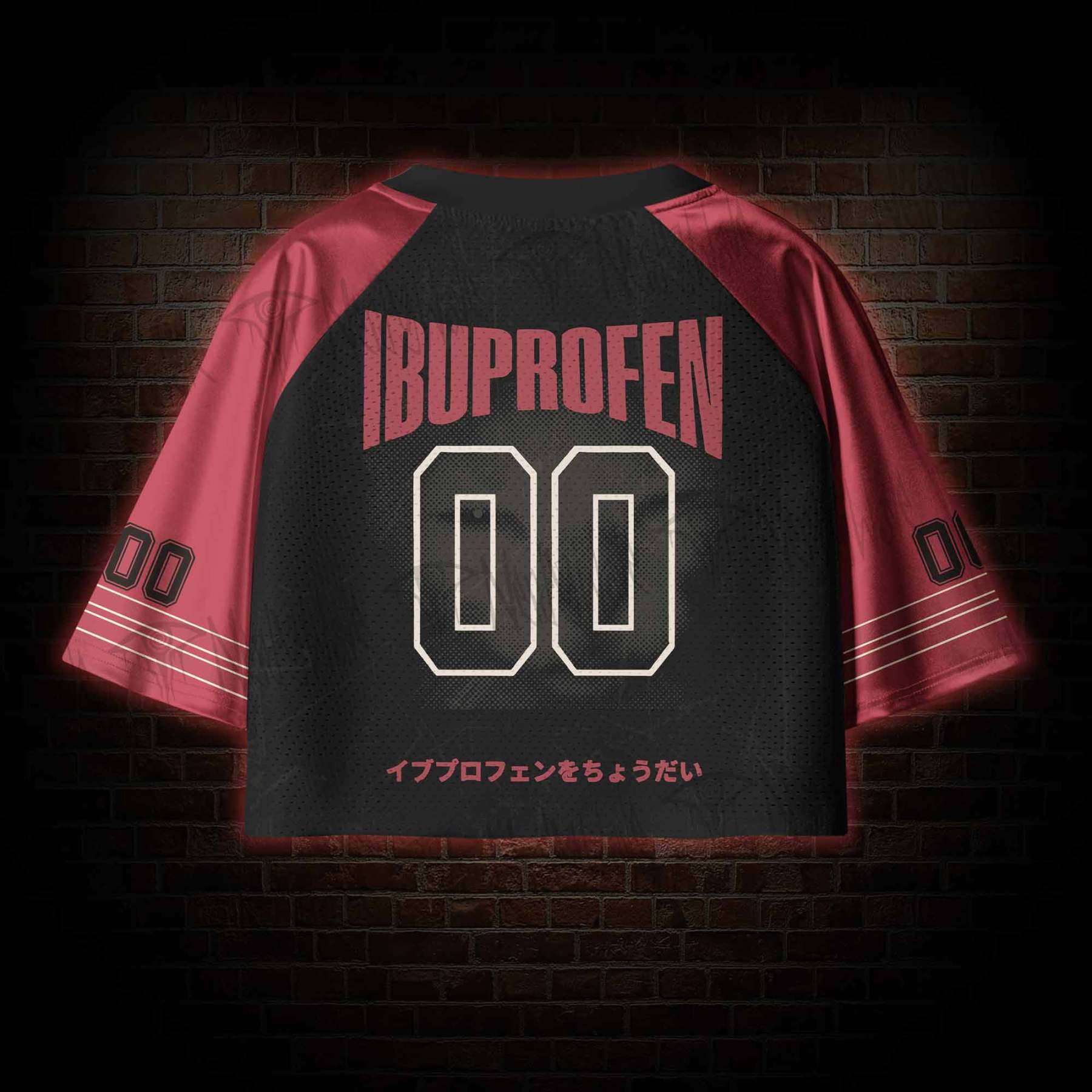 Need Ibuprofen Women's Cropped Mesh Jersey