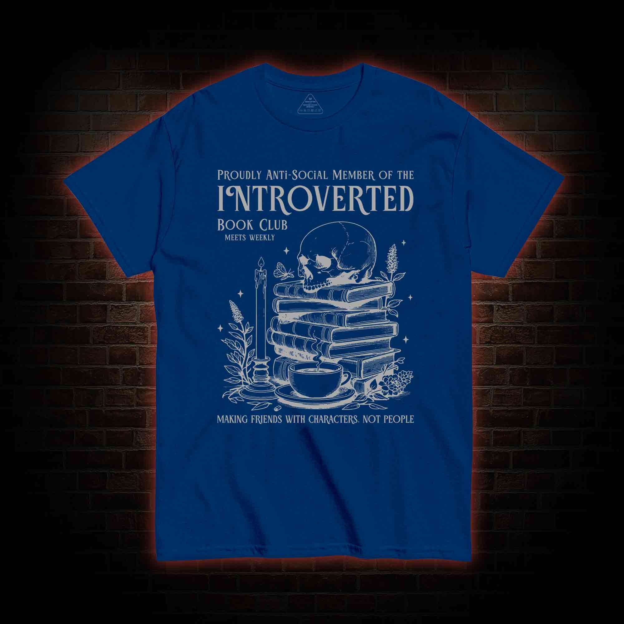 Introverted Book Club T-shirt 