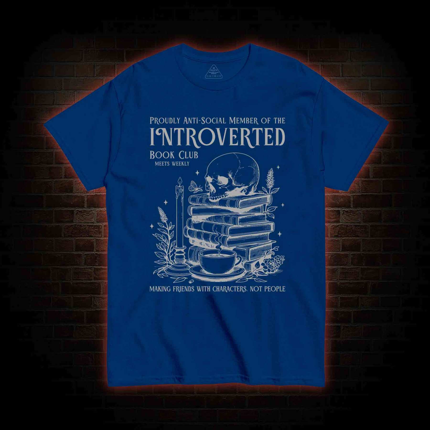 Introverted Book Club T-shirt 