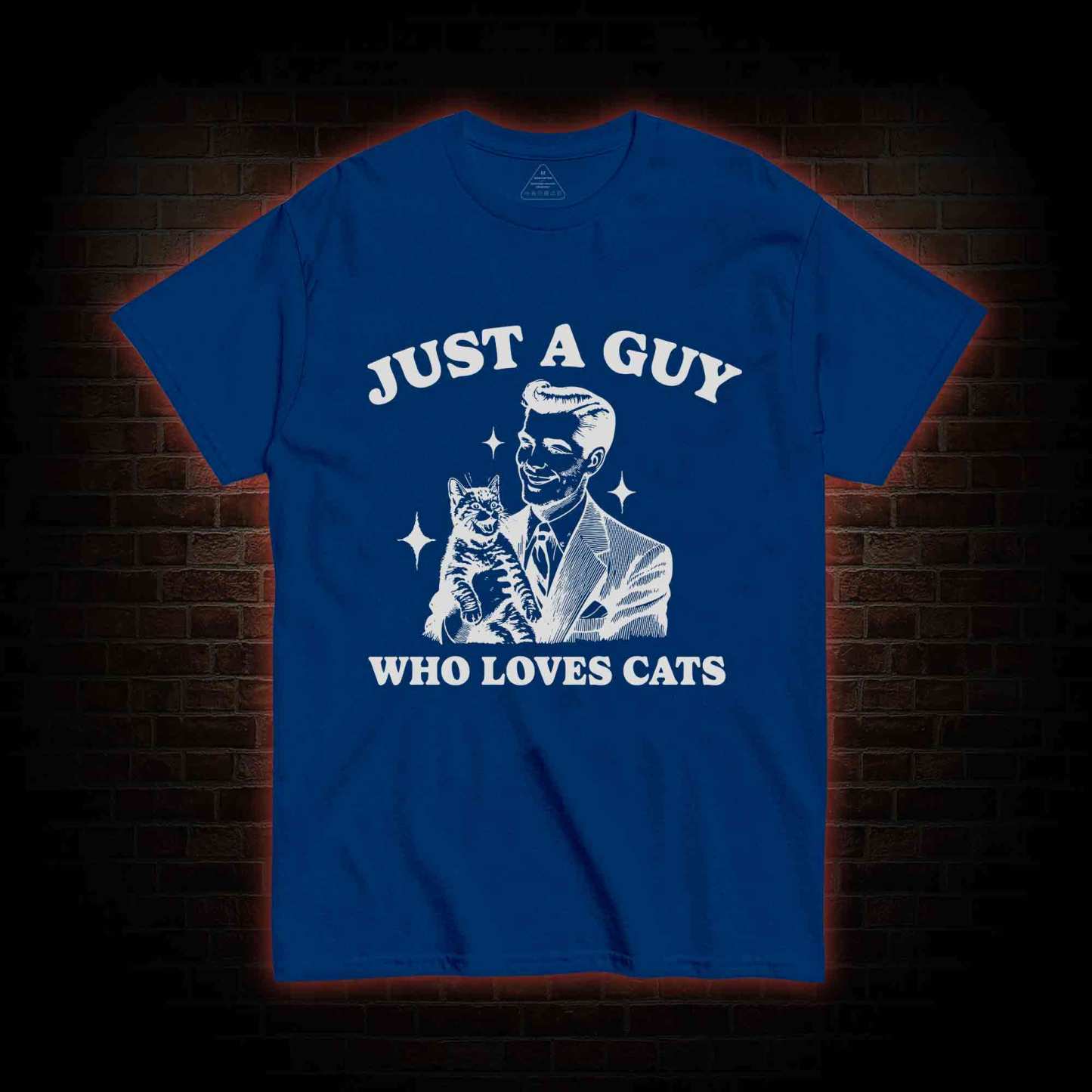 Just a Guy Who Loves Cats T-shirt