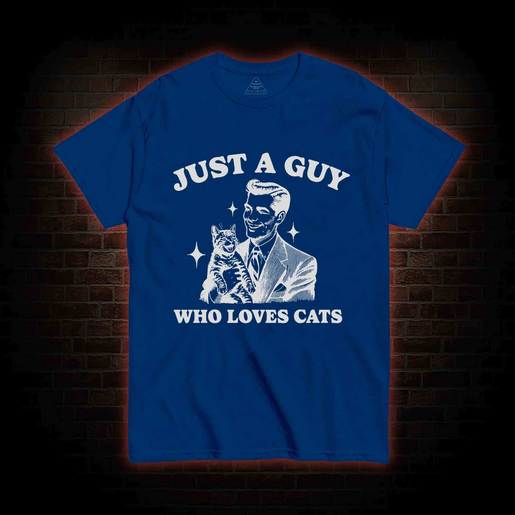 Just a Guy Who Loves Cats T-shirt