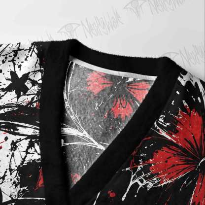 Bleeding Wings Cardigan Sweater