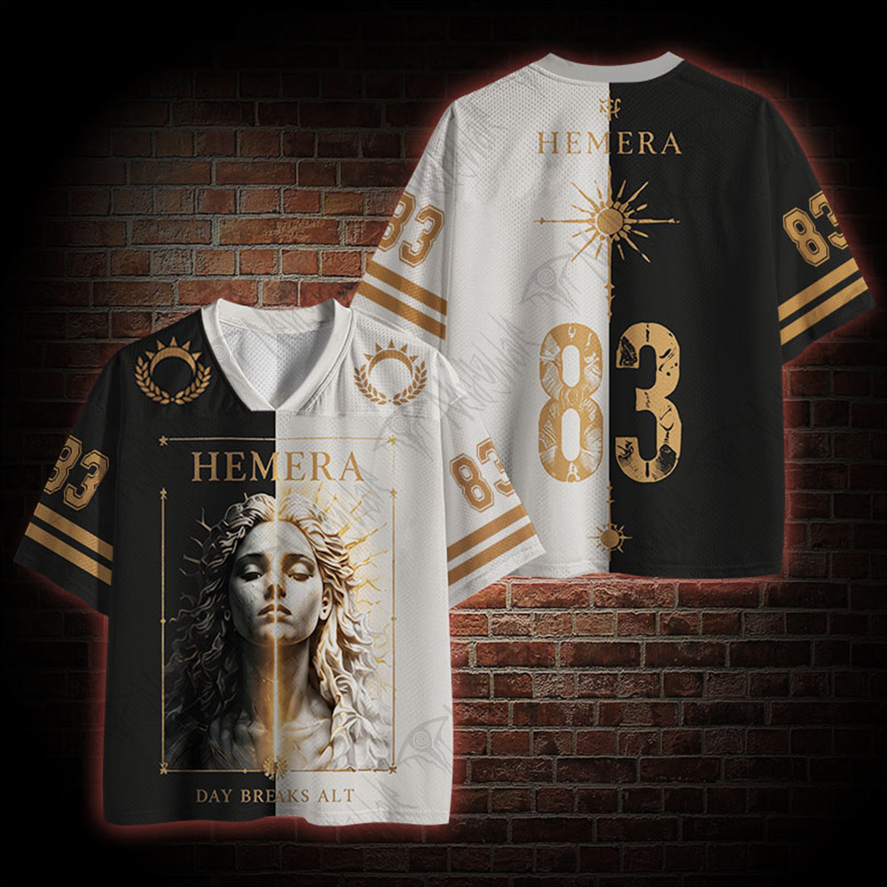 Day Breaks Alt Greek Mythology Mesh Jersey