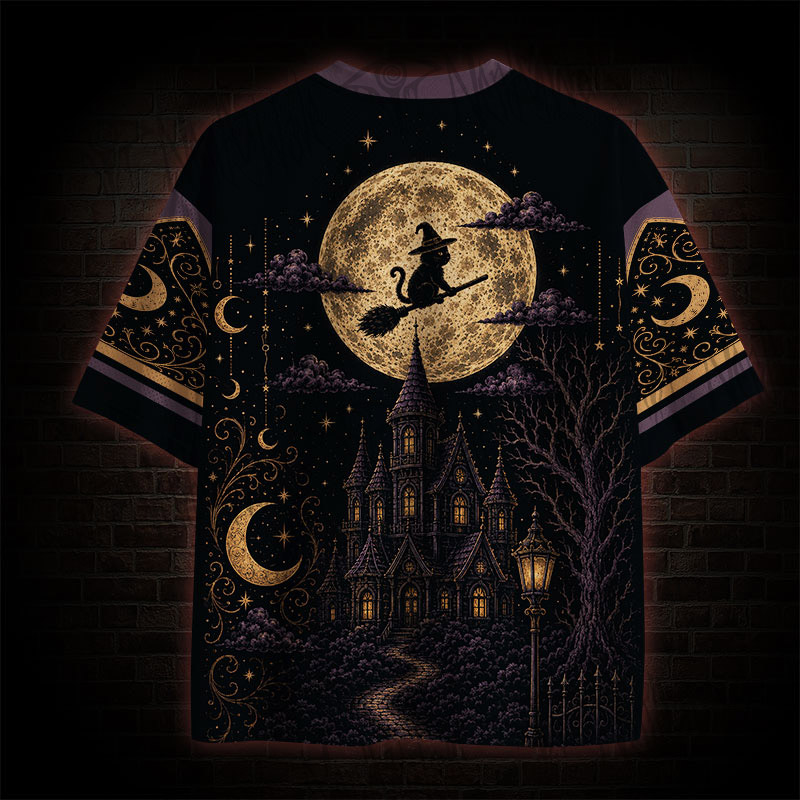 Buckle Up Buttercup Witch Mesh Jersey