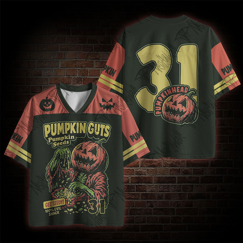 Pumpkin Guts Mesh Jersey