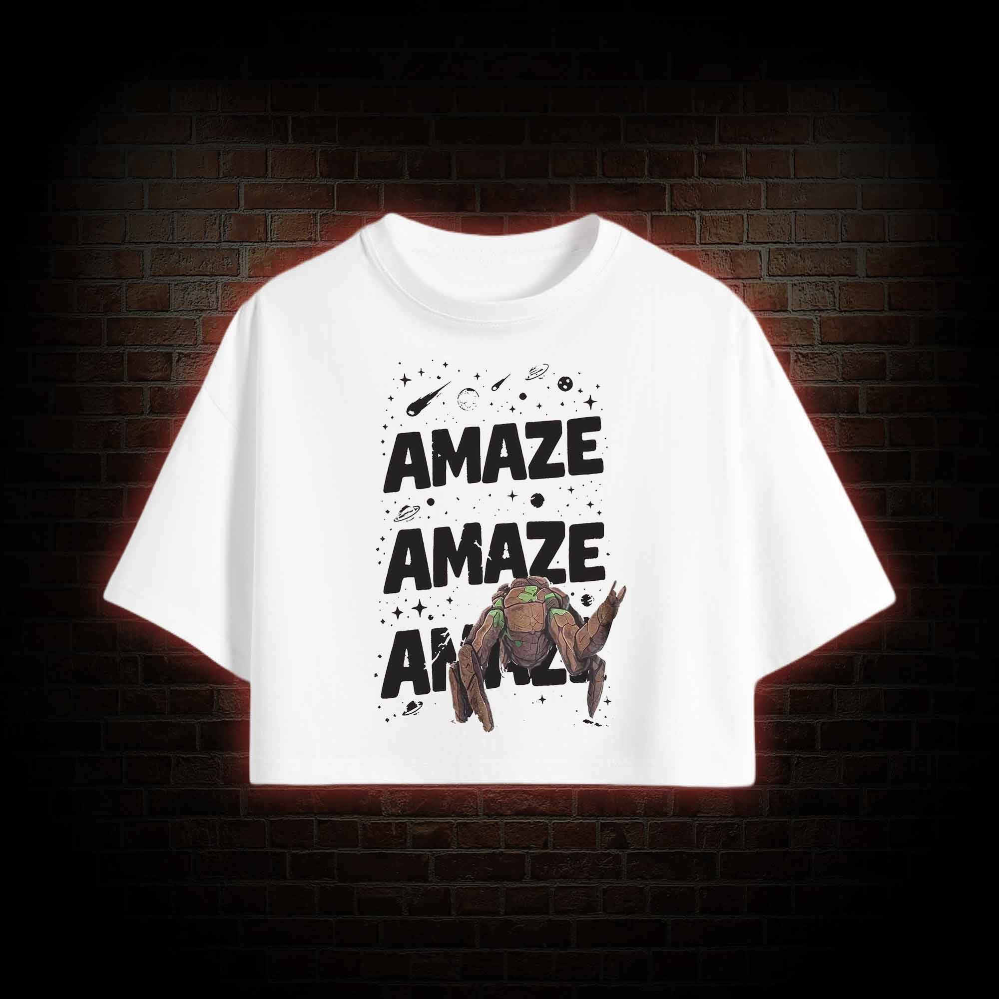Amaze! Amaze! Amaze! Crop Top