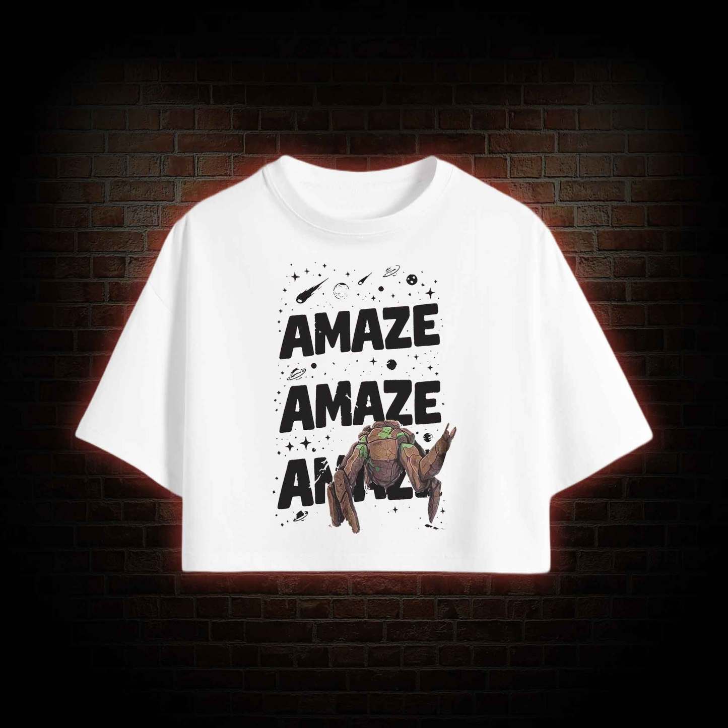 Amaze! Amaze! Amaze! Crop Top