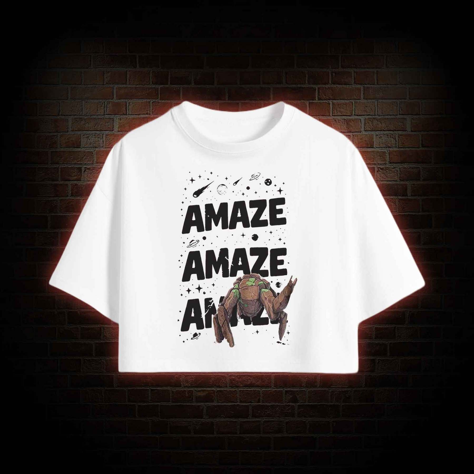 Amaze! Amaze! Amaze! Crop Top