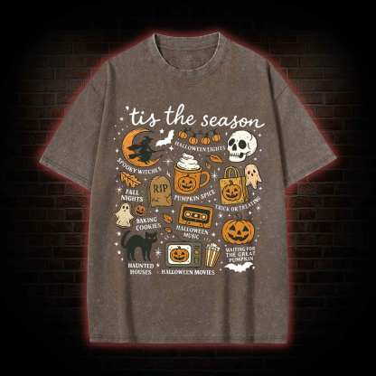 Vintage Halloween Washed T-shirt