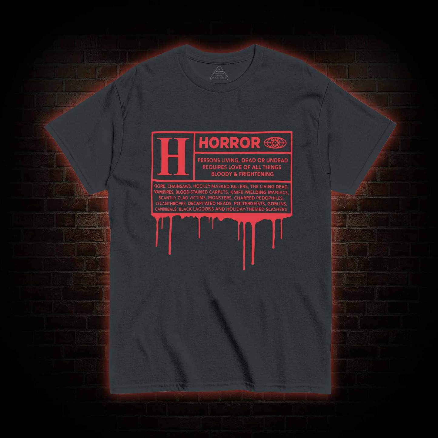 Horror Rating T-shirt 